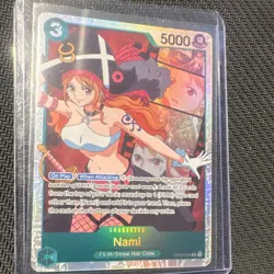 Bandai Nami OP02-036 Paramount War Super Rare Holo 5000 Power Character English - Image 1