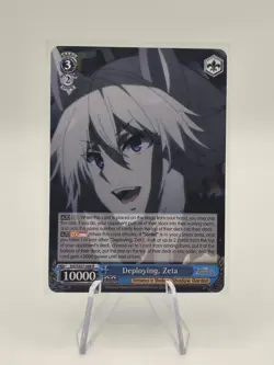 Weiss Schwarz Deploying, Zeta EIS/SX07-088 R Rare - Eminence in Shadow - NM - Image 1