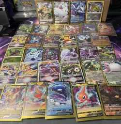 Pokemon TCG Card Lot Of 33 Cards, V’s, Vstar, ex, Vmax, SWSH - Image 1