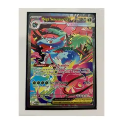 Pokemon Mega Venusaur EX 177/132 Me01: Mega Evolution Full Art Holo Rare Card - Image 1
