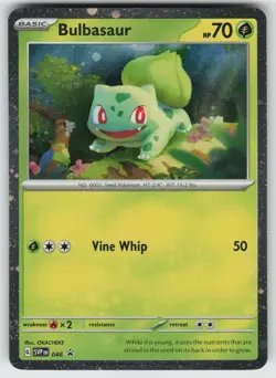 Bulbasaur - (Cosmos Holo) Promo SV: Scarlet & Violet Promo Cards 046 NM - Image 1