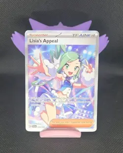 Lisia's Appeal Ultra Rare SV08: Surging Sparks 234/191 LP-NM Pokemon Card - Image 1