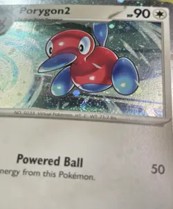 Porygon2 138 (Swirl) - Pokemon Scarlet & Violet Black Star Promo Card - NM - Image 3