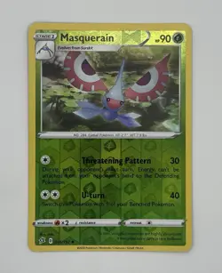 Pokemon Rebel Clash #011/192 Masquerain Uncommon Reverse Holo NM - Image 1