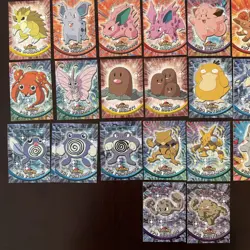 65 Pokemon Card Lot Topps 1999 TV Animation Charizard Non-Holo TCG Vintage 1999 - Image 4