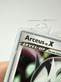 Pokemon Arceus LV.X DP56 Diamond & Pearl Holo Promo Card - Creased +++ - Image 3