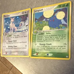 Pokemon TCG EX Unseen Forces Lot Persian Jumpluff 2 Cards Regular English - Image 1