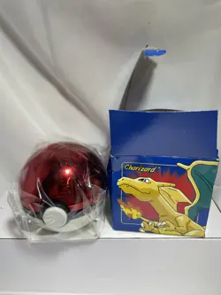 23K Gold Plated CHARIZARD Trading Card 1999 Burger King Sealed Blue Box - Image 1