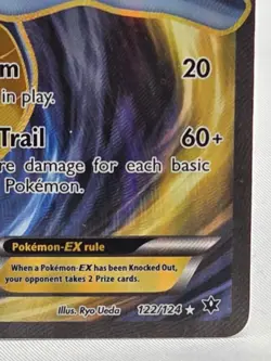 Kingdra EX Fates Collide Holo Full Art Ultra Rare Pokemon TCG Card 122/124 - Image 5