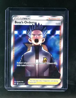 Boss's Orders (Full Art) Pokemon SWSH: Sword & Shield Promo Card SWSD SWSH251 NM - Image 1