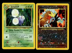 Jumpluff 7/111 Neo Genesis 2000 Entei 34 Black Star Promo Pokemon Card Lot WOTC - Image 1