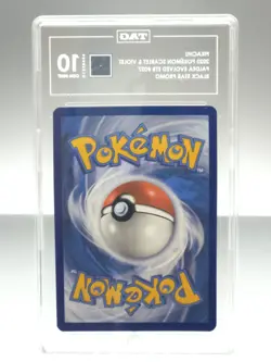 Pikachu Paldea Evolved ETB 027 SVP 2023 Black Star Promo Card GEM MINT TAG 10 - Image 2