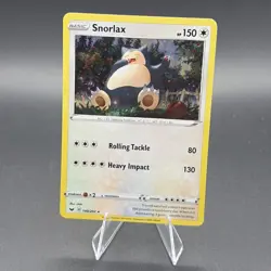 Snorlax 140/202 - Sword & Shield Promo - Cosmos Holo Pokemon Card - Image 1