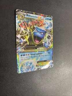 Pokemon TCG Mega-Blastoise EX Holo Rare Card 18/83 - Image 2