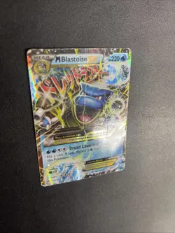 Pokemon TCG Mega-Blastoise EX Holo Rare Card 18/83 - Image 3