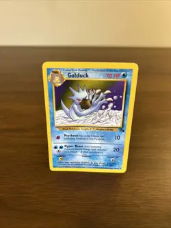 Pokemon TCG Golduck Fossil Card 35/62 Regular 1999-2000 Wizards ITALIAN LP - L14 - Image 1