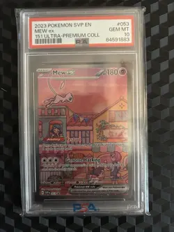 PSA 10 Mew EX 205/165 SV2a 151 Special Art Rare Pokemon Card GEM MINT - Image 1