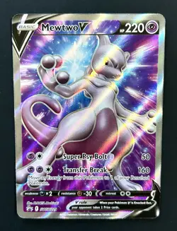 Mewtwo V SWSH229 SWSH: Sword & Shield Promo Cards - NM - Image 1