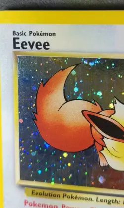 Holographic WOTC Black Star Promotional Pokemon Card: Eevee #11 - Image 2
