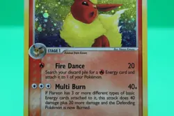 Pokemon Card Flareon EX Holo Card Unseen Forces 5/115 Rare 2005 HP small Crease - Image 4