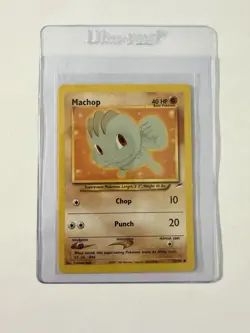 Pokemon Cards Macho 73/105 1st Edition Neo Destiny Common - Image 1