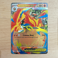 Mega Emboar ex - 035 - ME: Mega Evolution Promo (MEP) Near Mint Card - Image 1