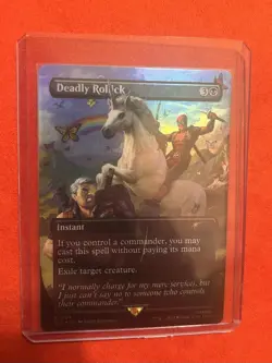 Deadpool Deadly Rollick NM / M Secret Lair Borderless FOIL - Image 5