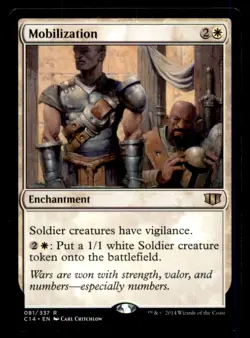 Mobilization LP Light Play Commander 2014 MTG [12017] - Image 1