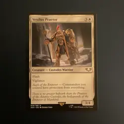 Magic: The Gathering Vexilus Praetor Rare Creature White Warhammer 40000 - Image 1
