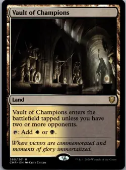 [1x] Vault of Champions NM Regular, English Commander Legends MTG CMR 360 - Image 1