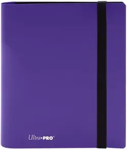 Ultra Pro Eclipse 4 Pocket Pro Binder Royal Purple - Image 1