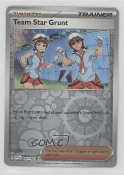 Team Star Grunt Reverse Foil Pokemon SV01: Scarlet & Violet #195 - Image 1