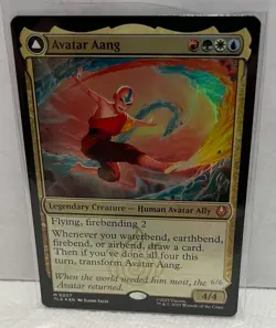 Avatar Aang, Aang Master of Elements FOIL Avatar: The Last Airbender MTG - Image 5