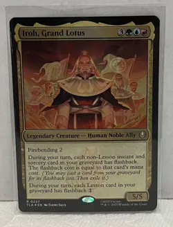 Iroh Grand Lotus Showcase Foil Avatar: The Last Airbender Magic the Gathering - Image 1