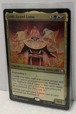 Iroh Grand Lotus Showcase Foil Avatar: The Last Airbender Magic the Gathering - Image 2
