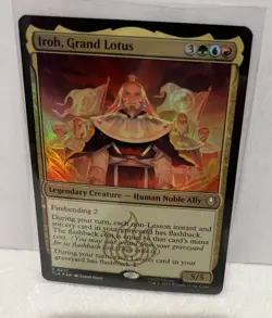 Iroh Grand Lotus Showcase Foil Avatar: The Last Airbender Magic the Gathering - Image 4