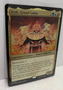 Iroh Grand Lotus Showcase Foil Avatar: The Last Airbender Magic the Gathering - Image 5