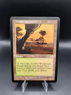MAGIC THE GATHERING WINDSWEPT HEATH ONSLAUGHT NEAR MINT NM NEVER PLAYED MTG RARE - Image 1