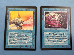 MTG Beta edition, Feedback and Siren's Call! 1993 Vintage Magic. - Image 1