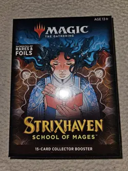 Magic Strixhaven Collector Booster Pack New Factory Sealed Box School Of Mages - Image 1