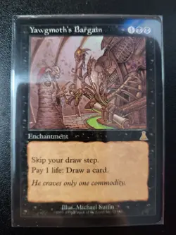 Yawgmoth's Bargain Urza's Destiny Regular NM Mtg Magic - Image 1