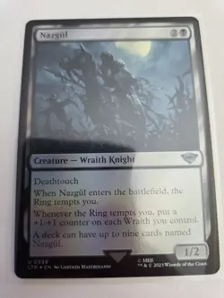 mtg, Nazgul (0339) Universes Beyond: the Lord of the Rings: NM - Image 1