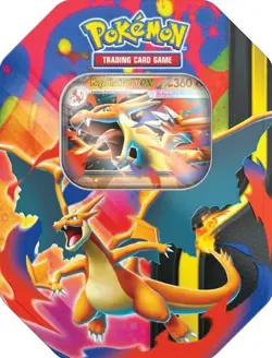 Pokemon Mega Charizard Tin - 1 Charizard X or Y At Random - Factory Sealed - Image 4