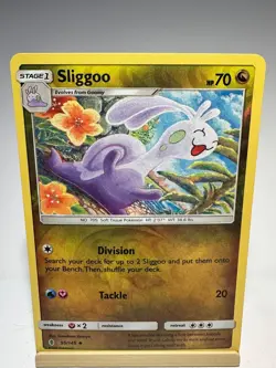 Sliggoo 95/145 Uncommon Guardians Rising Pokemon Reverse Holo Near Mint - Image 1