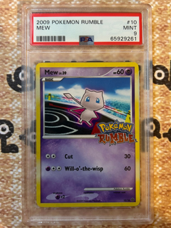 MEW PSA 9 RUMBLE 2009 POKEMON SCRAMBLE #010 - Image 1