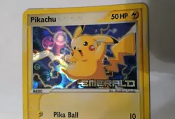 Pikachu 60/106 Pokemon EX Emerald Reverse Holo Stamped 2005 - Lightly Played - Image 3