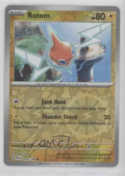 Rotom Reverse Foil Pokemon SV01: Scarlet & Violet #070 - Image 1