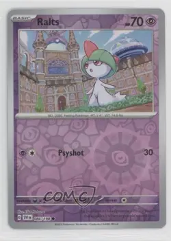Ralts Reverse Foil Pokemon SV01: Scarlet & Violet #084 - Image 1
