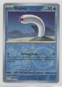 Wiglett Reverse Foil Pokemon SV01: Scarlet & Violet #055 - Image 1