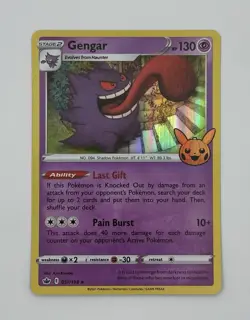 Gengar 057/198 Holo Rare - 2022 Pokemon Trick or Trade NM - Image 1